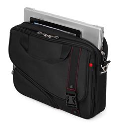 Swiss Gear 15.6" Double Gusset Laptop Case - Black
