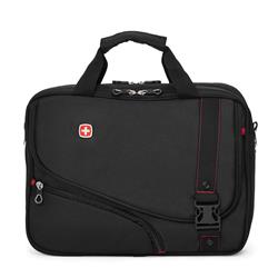 Swiss Gear 15.6" Double Gusset Laptop Case - Black