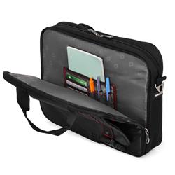 Swiss Gear 15.6" Double Gusset Laptop Case - Black