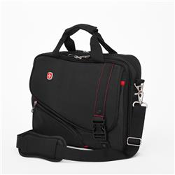 Swiss Gear 15.6" Double Gusset Laptop Case - Black