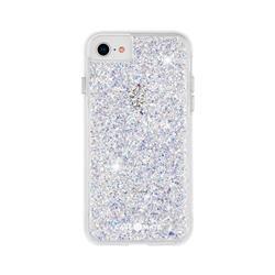 Étui Case-Mate Twinkle Stardust avec Micropel pour iPhone SE (2020)/8/7/6s/6