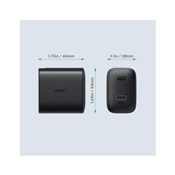 Aukey SINGLE USB-C PD 18W Charger(Open Box)