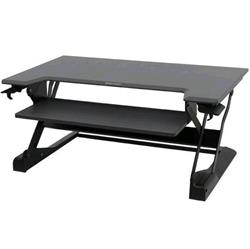 ERGOTRON Stand Workfit-TL Sit-Stand Premium Workstation (Black), 33-406-085