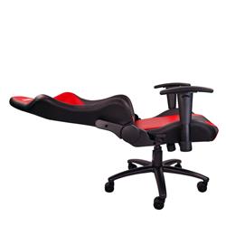 iCAN (DragonWar) - Chaise de course ergonomique noir/rouge(Open Box)