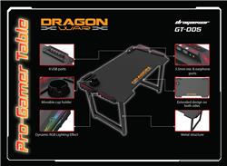 Bureau de jeu DragonWar RGB