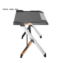 BRATECK (GMD01-1) - Bureau de jeu haut de gamme RVB noir