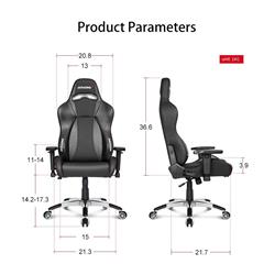 AKracing Premium Series Gaming Chair, Black(Open Box)
