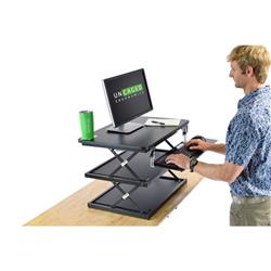 UNCAGED Ergonomics CDM-B Change Desk Portable Sit Stand Desk
