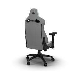 CORSAIR TC200 Fabric Gaming Chair - Standard Fit, Light Grey / White