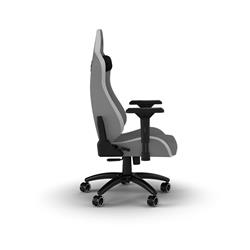 CORSAIR TC200 Fabric Gaming Chair - Standard Fit, Light Grey / White