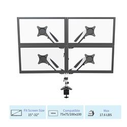 iCAN - Support pour quatre moniteurs de 17 à 32 po