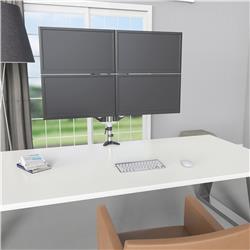 iCAN - Support pour quatre moniteurs de 17 à 32 po