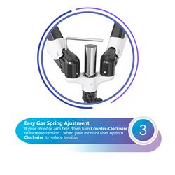 iCAN - Support pour quatre moniteurs de 17 à 32 po