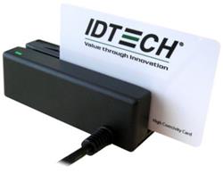 ID Tech IDMB-334133B Mini Mag MSR | PISTES 1, 2 ET 3 | Émulation de clavier USB | Noir
