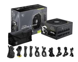MSI MAG A1200PLS PCIE5, 1200W, 80 PLUS Platinum Certification, PSU