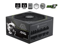 MSI MAG A1200PLS PCIE5, 1200W, 80 PLUS Platinum Certification, PSU