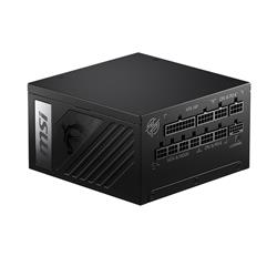 MSI MPG A1000G PCIe5, entièrement modulaire et compacte, Alimentation