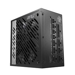 MSI MPG A1000G PCIe5, entièrement modulaire et compacte, Alimentation