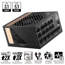 MSI MEG Ai1300P PCIE5, Fully Modular, 80+ Platinum, Power Supply