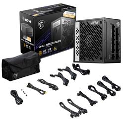 MSI MPG A850G PCIE5, Fully Modular Compact, 80+ Gold, Power Supply