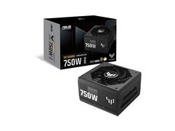 ASUS TUF Gaming 750W Gold (750 Watt, Fully Modular Power Supply, 80+ Gold Certified, ATX 3.0 Compatible, Military-grade Components, Dual Ball Bearing, Axial-tech Fan, PCB Coating)