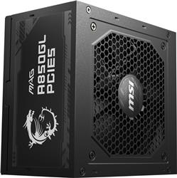 MSI MAG A850GL PCIE5, Fully Modular Compact, 80+ Gold, Power Supply