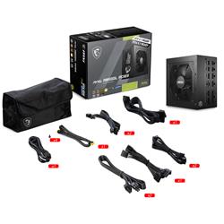 MSI MAG A850GL PCIE5, Fully Modular Compact, 80+ Gold, Power Supply