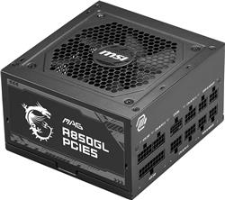 MSI MAG A850GL PCIE5, Fully Modular Compact, 80+ Gold, Power Supply
