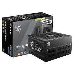MSI MAG A750GL PCIe5,Alimentation  entièrement modulaire et compacte,