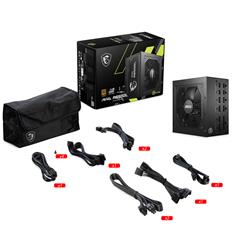 MSI MAG A650GL, Fully Modular Compact, 80+ Gold, Power Supply