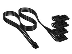 CORSAIR Premium Individually Sleeved DC Cable Pro Kit, Type 5 (Generation 5), Black
