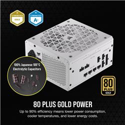 CORSAIR RM750x Shift 750W Gold ATX Power Supply, White(Open Box)