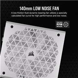 CORSAIR RM750x Shift 750W Gold ATX Power Supply, White(Open Box)