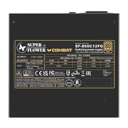 Super Flower Combat FG 850W Bloc d'alimentation Gold ATX 3.1