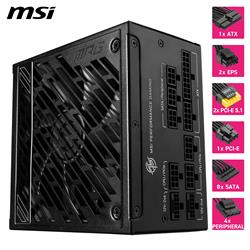 MSI MPG A1000GS PCIe 5.0, entièrement modulaire,Alimentation  certifié