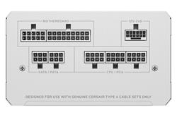 CORSAIR RMe Series RM750e White Fully Modular Low-Noise ATX Power Sup