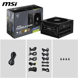 MSI MAG A1000GLS PCIE5, Fully Modular Compact, 80+ Gold, Power Supply