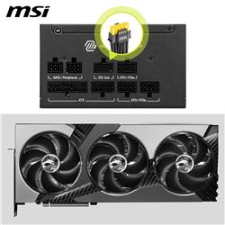 MSI MAG A750GLS PCIE5, Fully Modular Compact, 80+ Gold, Power Supply