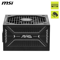 MSI MAG A750GLS PCIE5, Fully Modular Compact, 80+ Gold, Power Supply