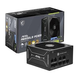 MSI MAG A650GLS PCIE5, Fully Modular Compact, 80+ Gold, Power Supply