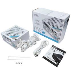 AZZA 650W Bronze ATX Power Supply, White