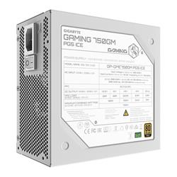 GIGABYTE GAMING 750GM PG5 ICE 750W 80 PLUS Gold ATX 12V Power Supply,