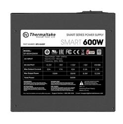 THERMALTAKE Smart White 600W 80 PLUS Certified Power Supply