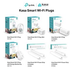 TP-LINK (KP303 Kasa Smart) - Prise d'alimentation 3 prises+2 USB