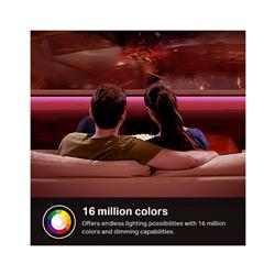 TP-Link Kasa Bande lumineuse intelligente, RVB multicolore, 32,8 pieds (2 rouleaux de 16,4 pieds), bande LED Wi-Fi fonctionn...