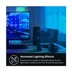 Kasa (KL420L5) Bande lumineuse intelligente, RVBIC multicolore programmable, longueur de 16 pieds, flexible et résistante à ...