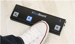 IK MULTIMEDIA iRig BlueBoard Wireless Pedalboard Controller, Black