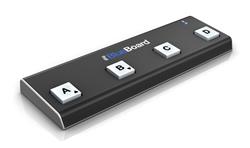 IK MULTIMEDIA iRig BlueBoard Wireless Pedalboard Controller, Black