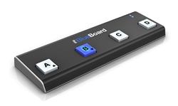 IK MULTIMEDIA iRig BlueBoard Wireless Pedalboard Controller, Black