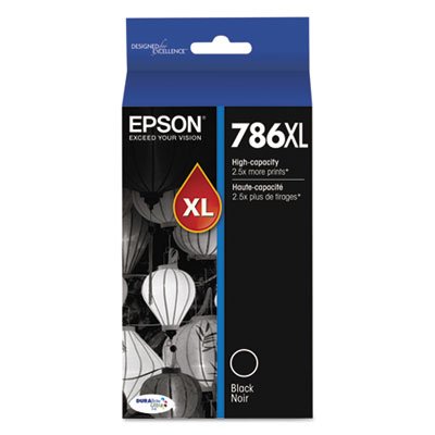 Epson 786XL High Capacity Black Ink Cartridge(T786XL120)